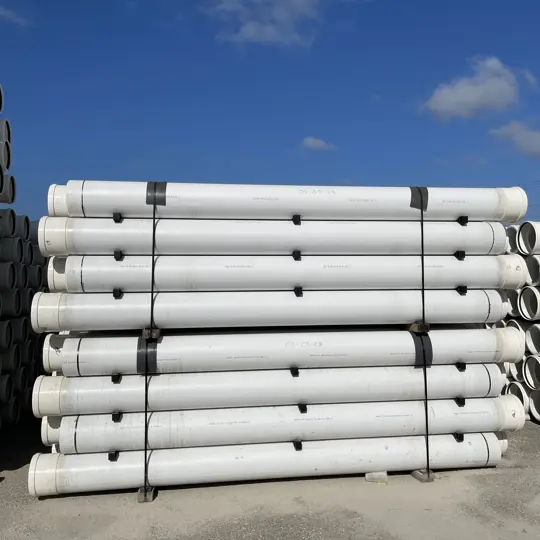 TRUSS PIPE is a thermoplastic composite, double-wall pipe